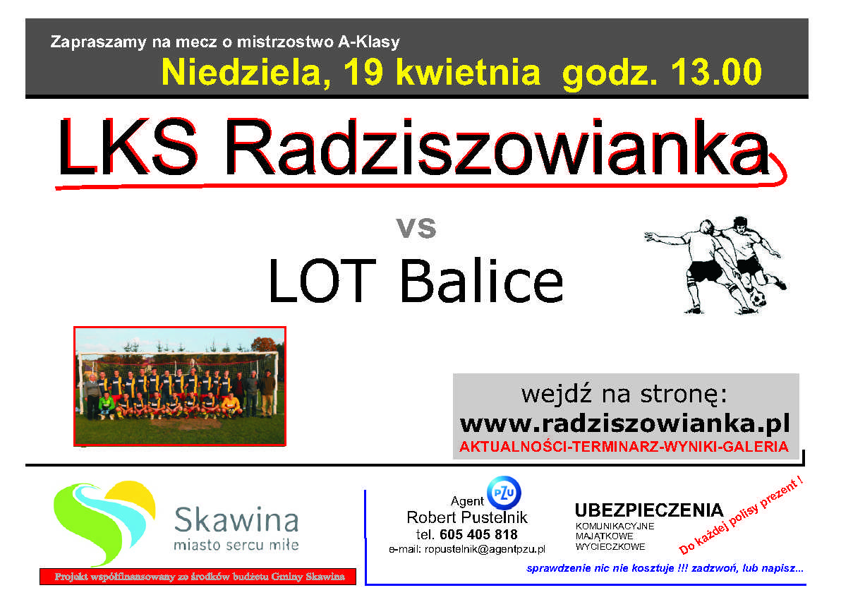 plakat na mecz radziszowianka-balice 19.04..2015 kopia (2)